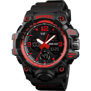 SKMEI HOMME DUEL MONTRE 1327 ROUGE