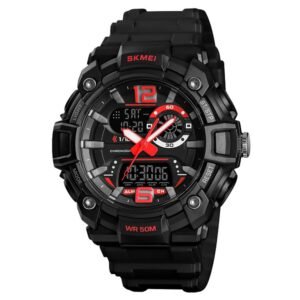 SKMEI HOMME DUEL MONTRE 1529 ROUGE